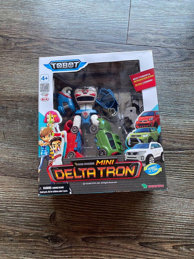 Tobot Deltatron - 3 cars combine, Hobbies & Toys, Toys & Games on Carousell