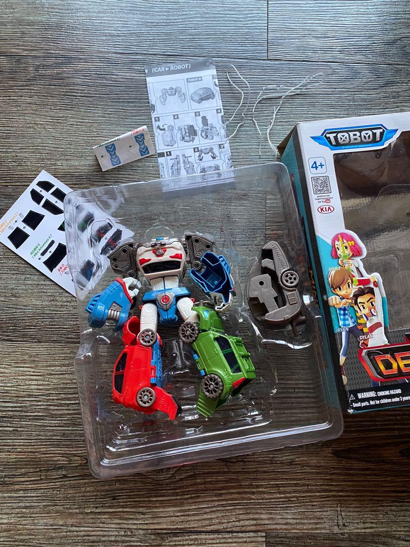 Tobot Deltatron - 3 cars combine, Hobbies & Toys, Toys & Games on Carousell