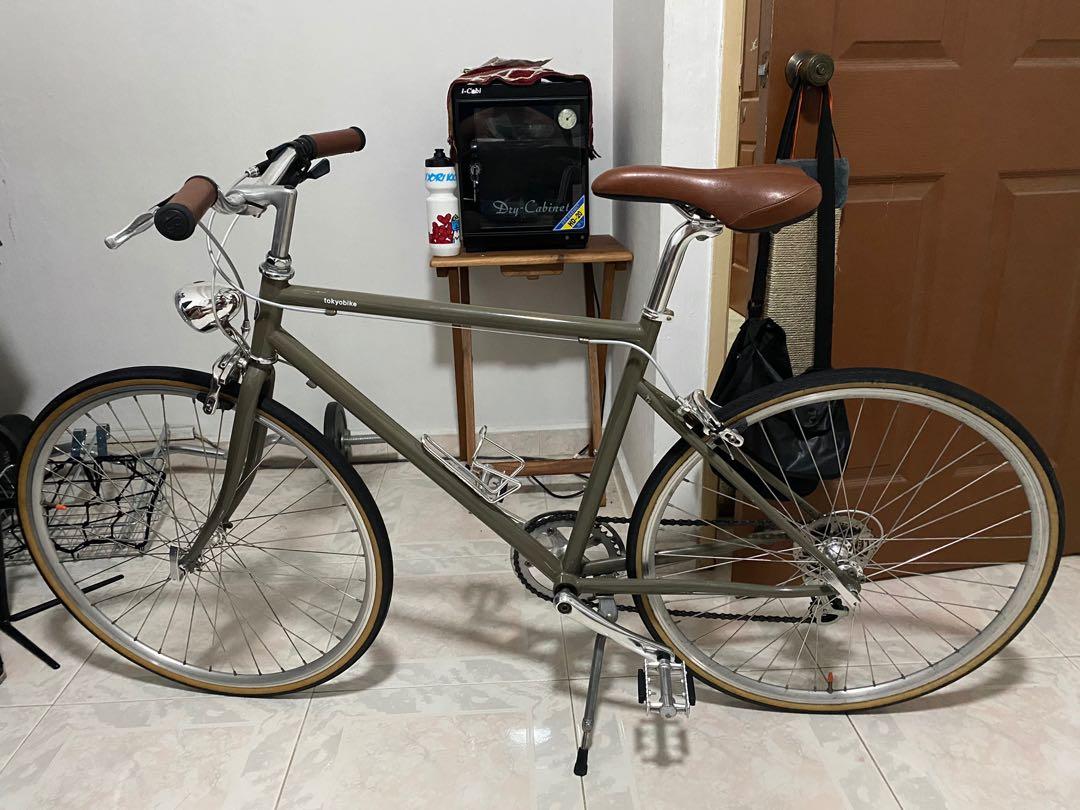 Tokyobike CS 26 Moss Green Sports Equipment Bicycles Parts Bicycles on Carousell