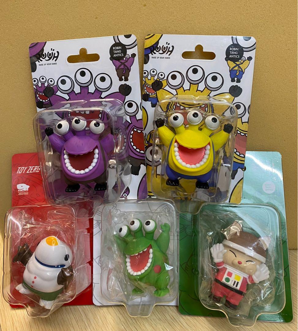 toyzeroplus robin tang minions 聖誕三眼仔 保介 壞蛋掌門人迷李兵團