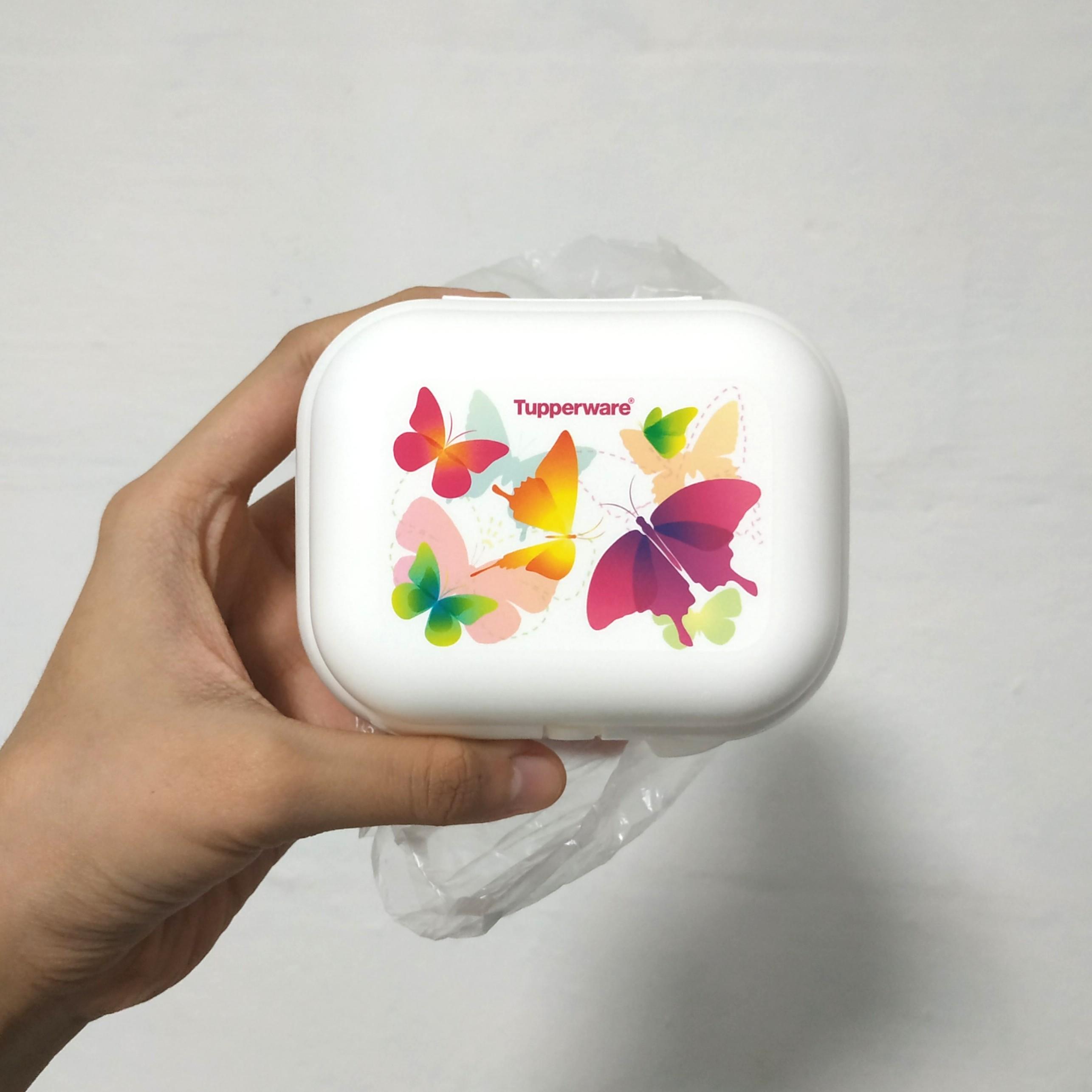 Tupperware Butterfly Tupperware Limited Edition Butterfly Collection Small Oyster Keeper ...
