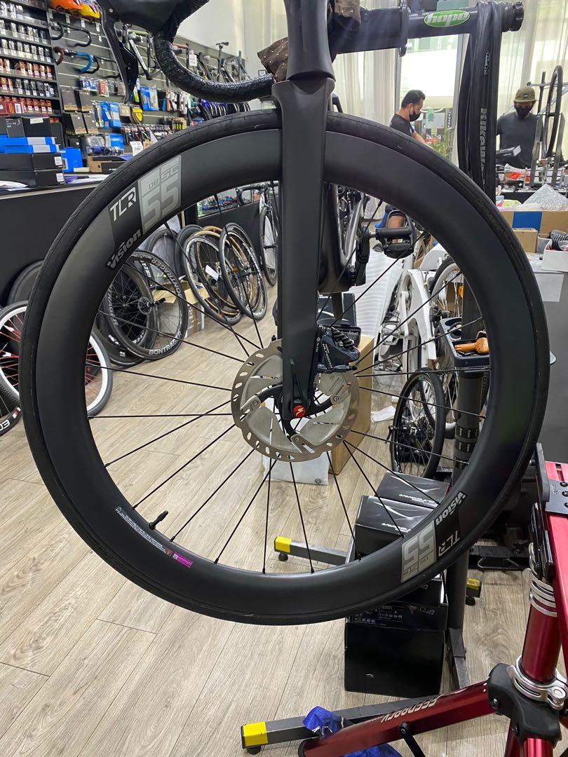 USED Vision SC 55 Carbon wheelset Disc