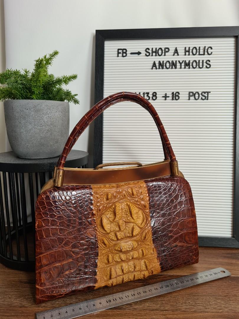 Vintage crocodile bag Women s Fashion Bags Wallets Tote Bags
