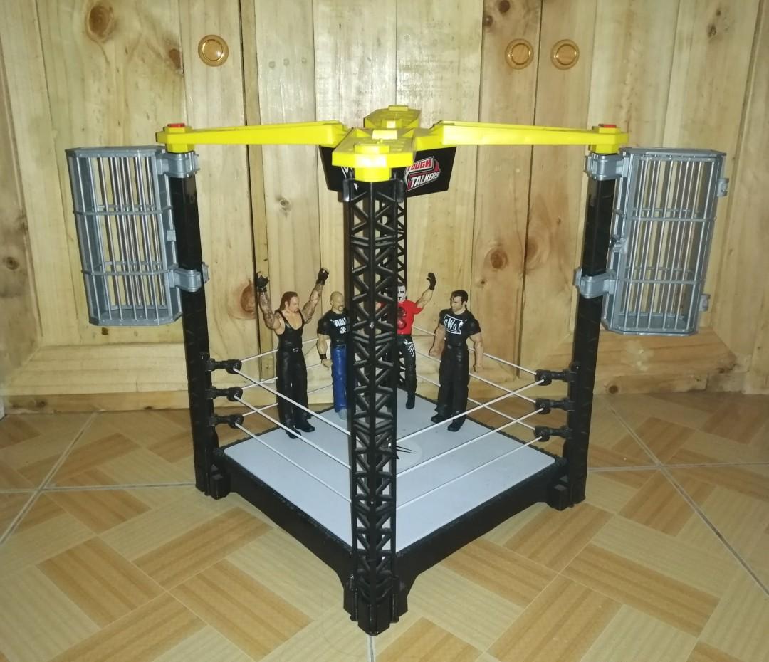 Wwe tough talkers discount championship takedown ring
