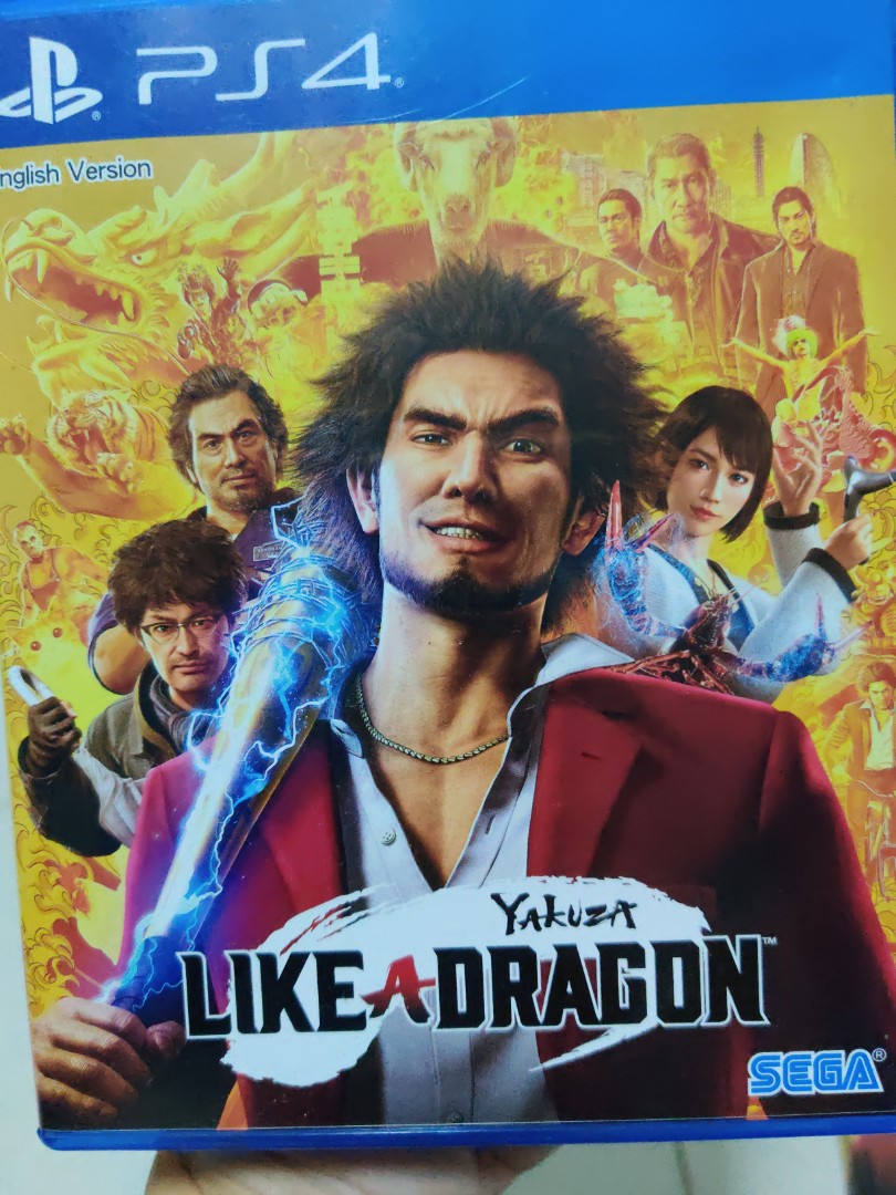 Yakuza 7 Like A Dragon, Video Gaming, Video Games, PlayStation on