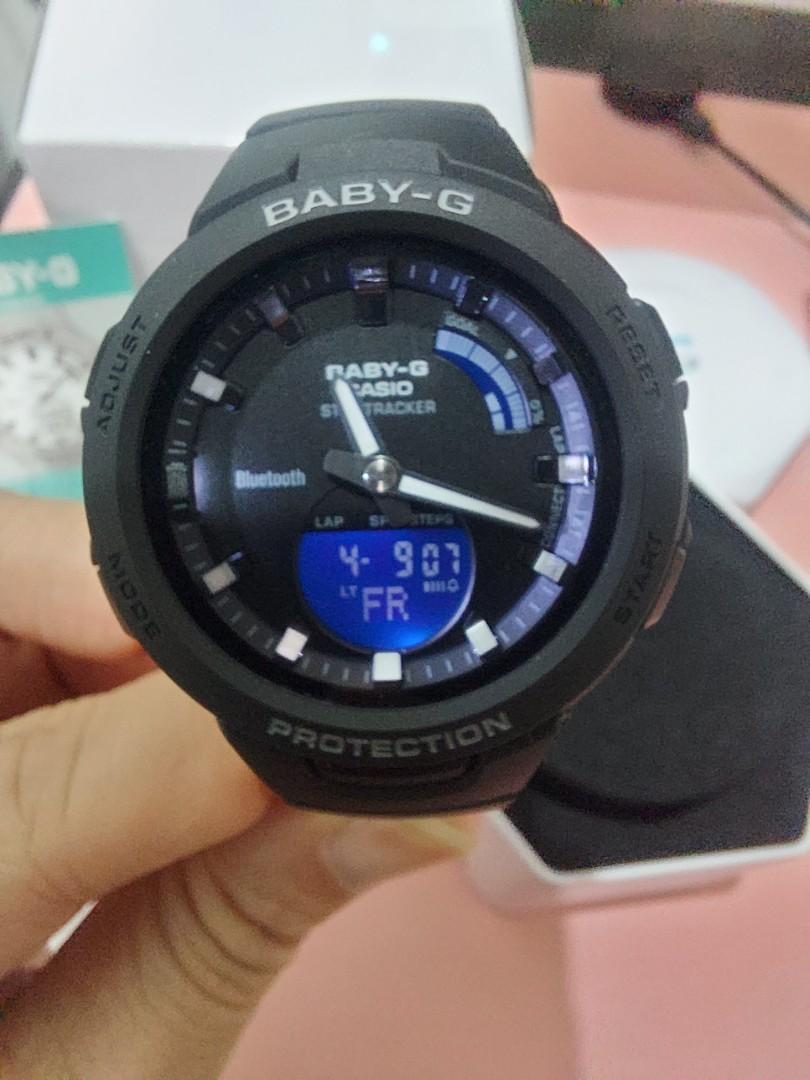 100 ORIGINAL CASIO BABY G BSA B100 still under warranty Women s Fashion Watches Accessories Watches on Carousell