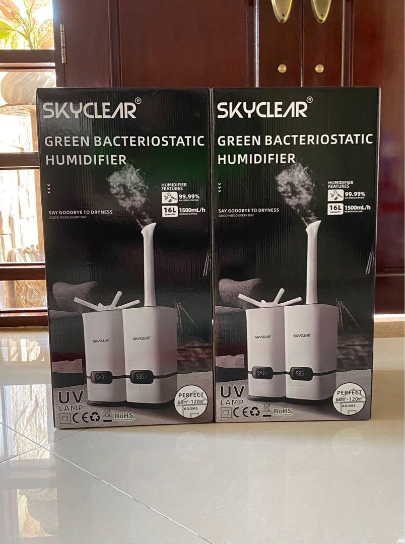 RUSH, 2 AVAILABLE Skyclear Ultrasonic Green Bacteriostatic Humidifier