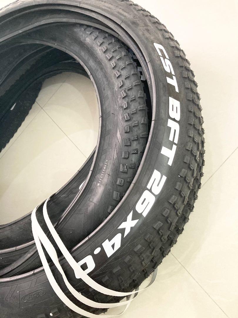 2 X CST BFT 26 X 4.0 Fatbike Fat Bikes Tires
