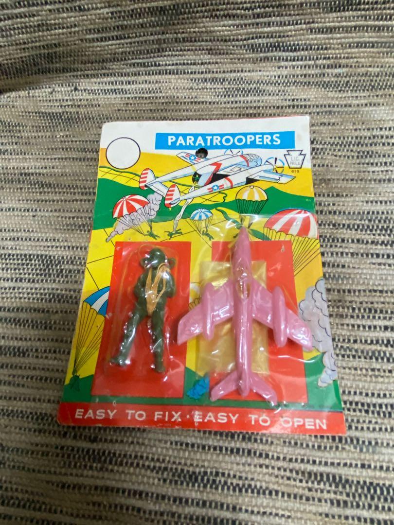 70年代香港製降落傘玩具 古董收藏 其他 Carousell