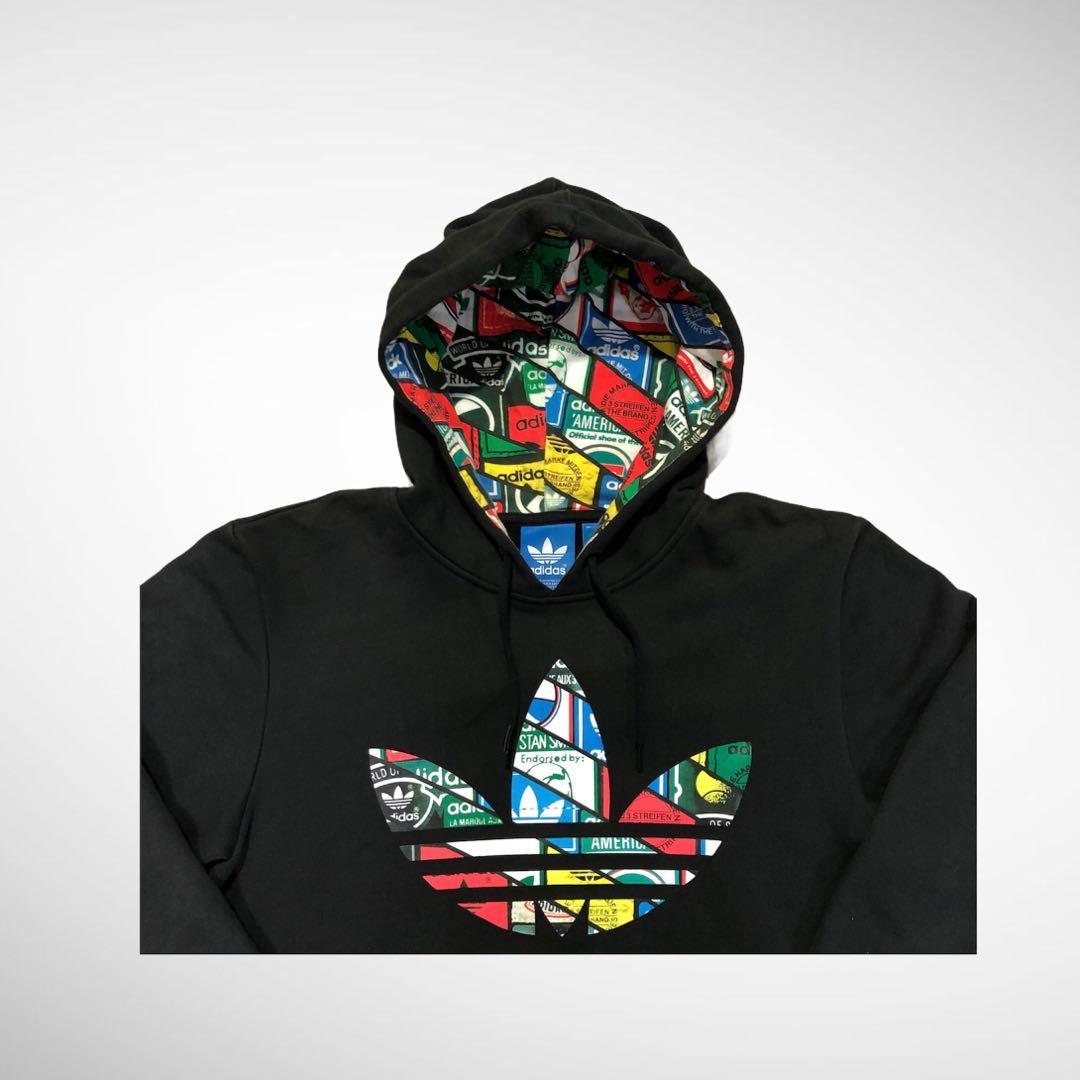 Adidas label sweat hoodie sale
