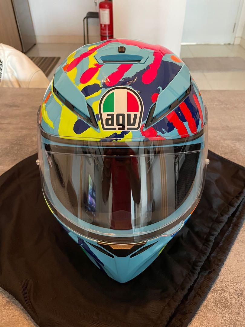AGV K3 SV Rossi Misano Helmet Motorbikes on Carousell