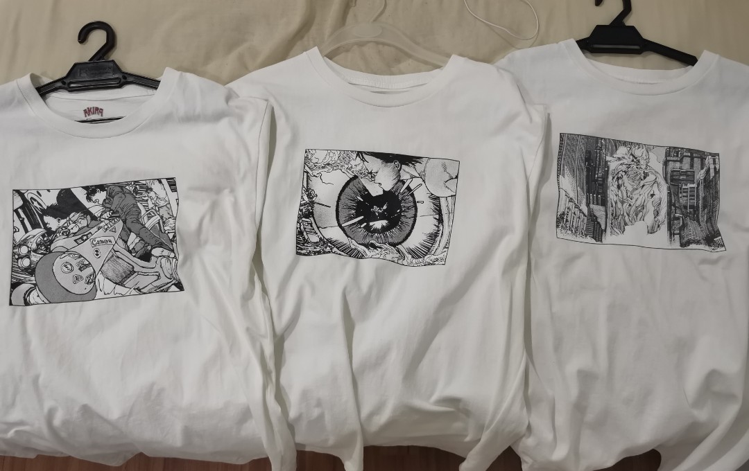 Akira Readymade Art of Wall T-shirt Set (Bootleg), Men's Fashion