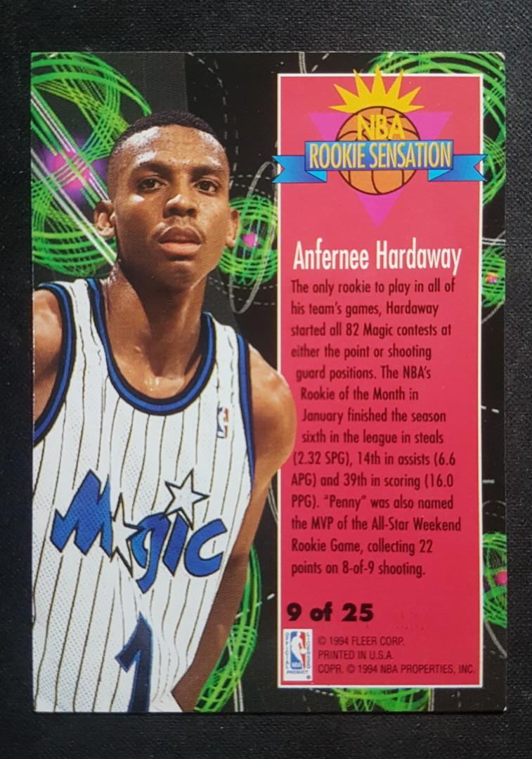 anfernee hardaway rookie