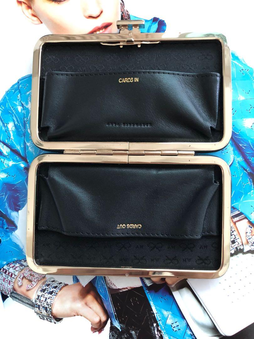 Anya Hindmarch heart-studded card holder, Luxury, Bags & Wallets