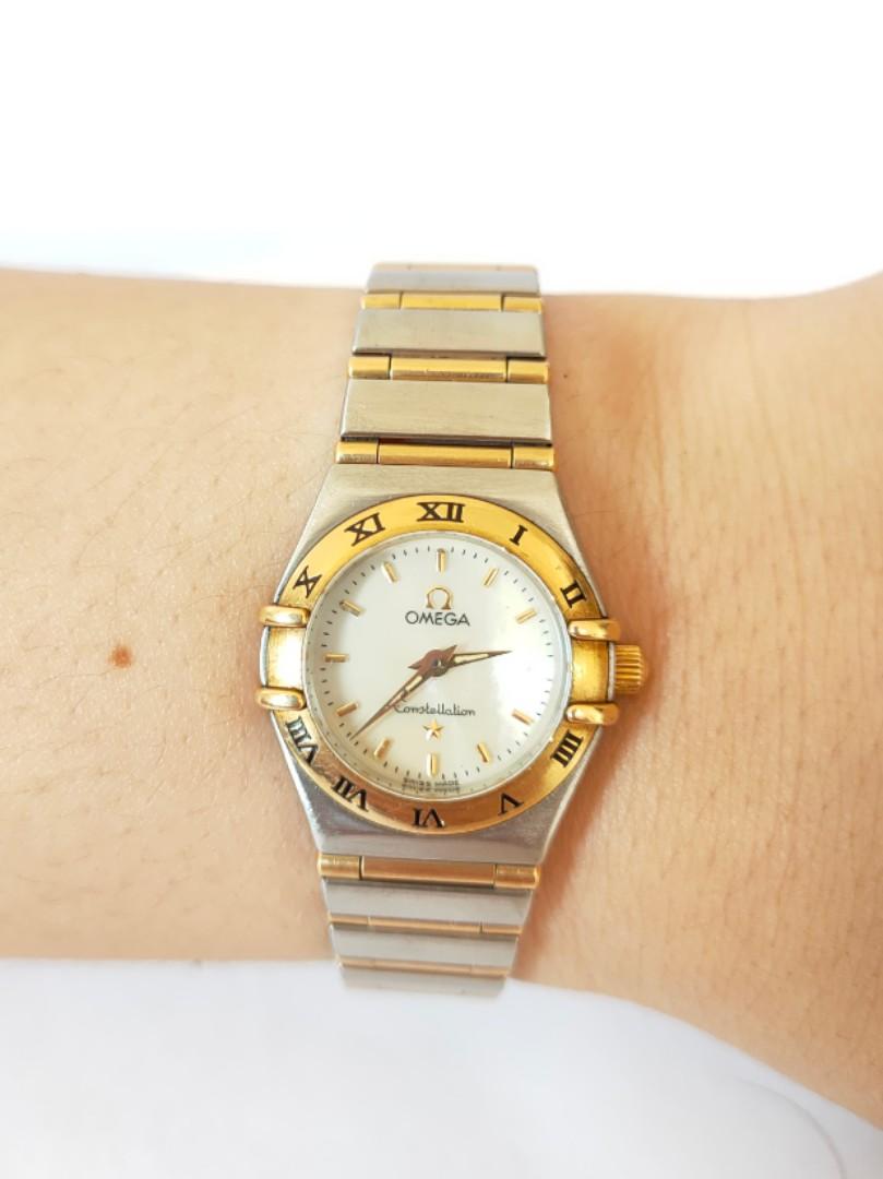 Omega constellation 22mm cheap