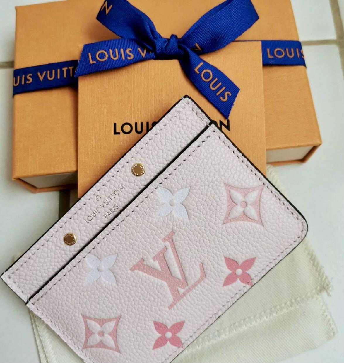 Louis Vuitton card and ribbon, Luxury, Bags & Wallets on Carousell