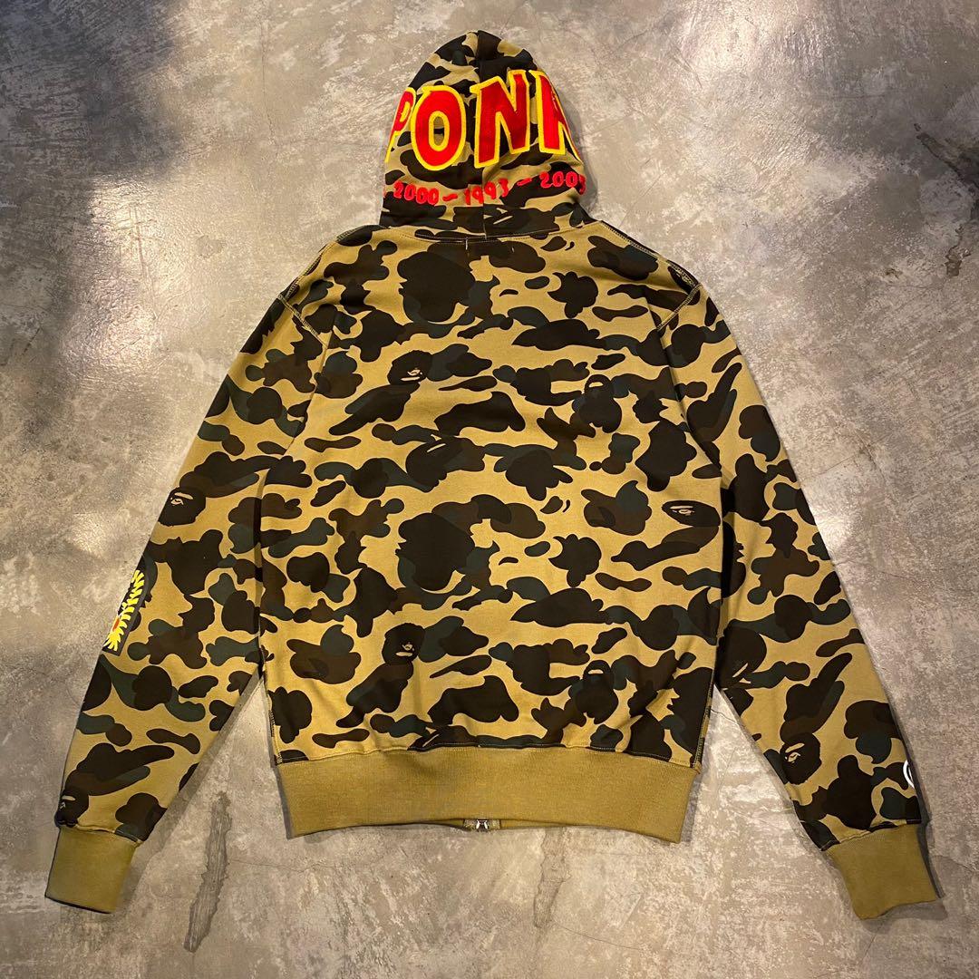 Supreme bape clearance hoodies