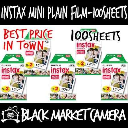 Fujifilm Instax Mini Film White 10 20 40 60 80 100 Sheets For FUJI Instant  Photo
