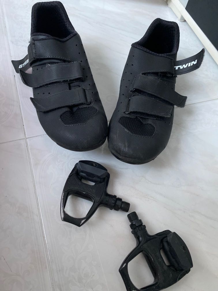 btwin cleats