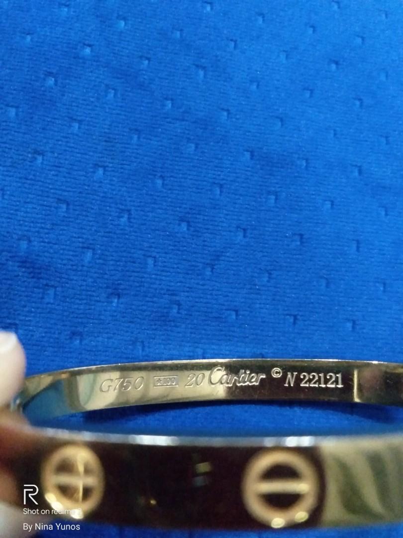 G750 online cartier bracelet