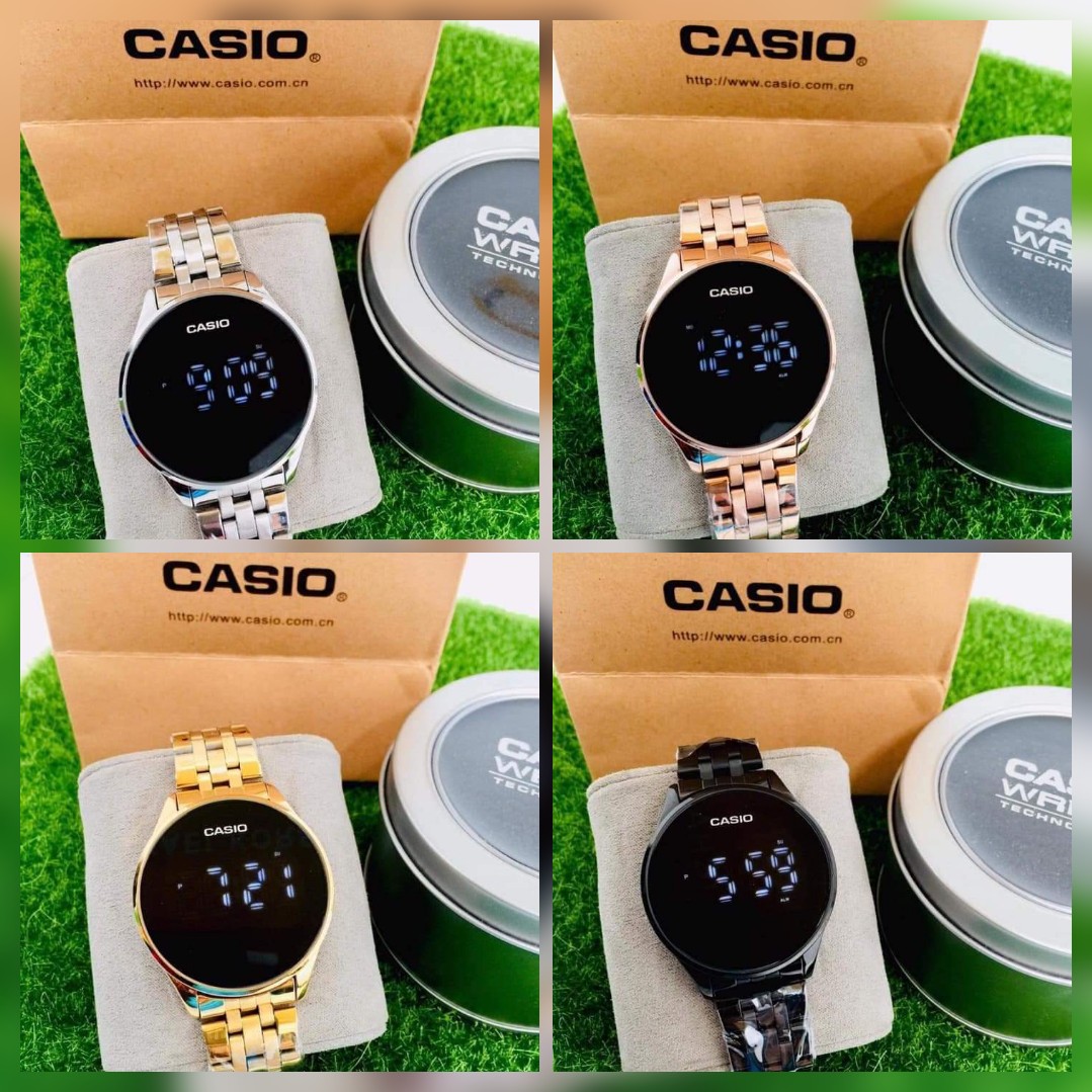 Casio touch outlet watch round