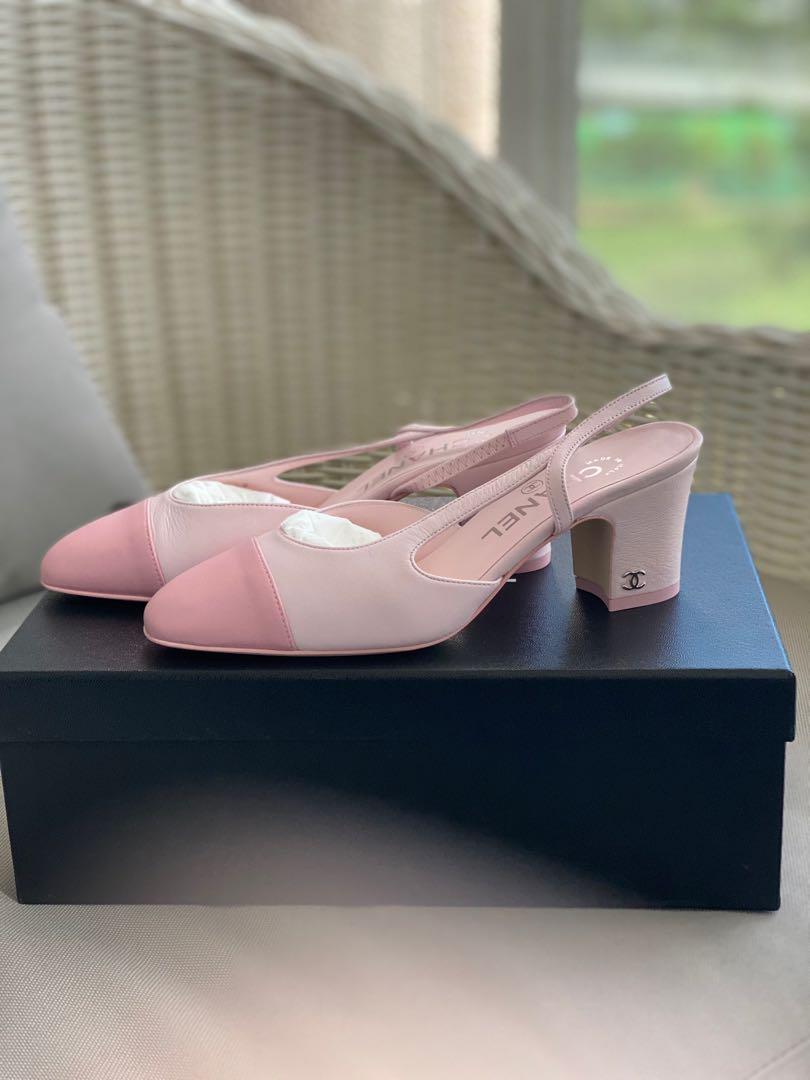 Top với hơn 75 chanel pink slingback tuyệt vời nhất  trieuson5