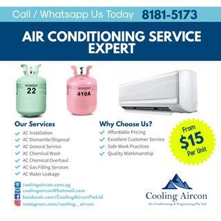 Cheap & Reliable Aircon Services With Hundreds of 5 STAR Reviews!!!