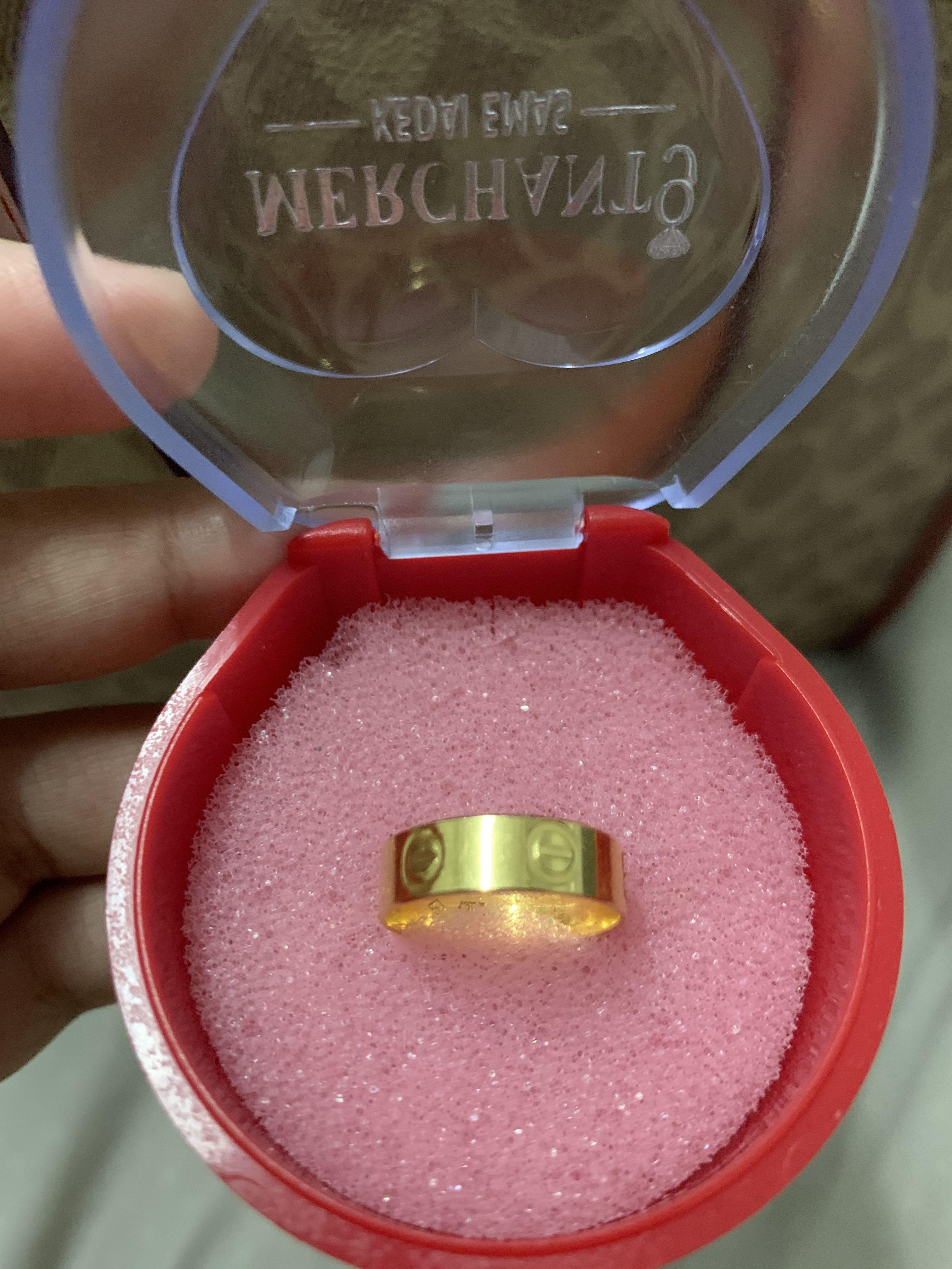 Bague cartier 52833a discount 750