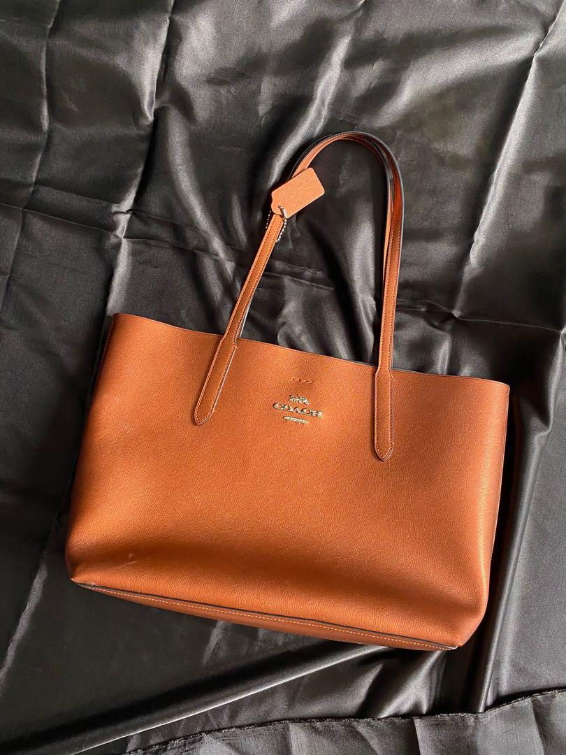 Metallic avenue tote coach online