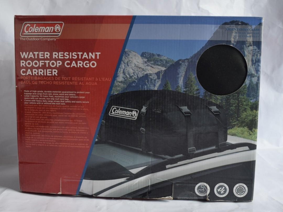 Coleman water resistant roof hot sale top rack cargo carrier