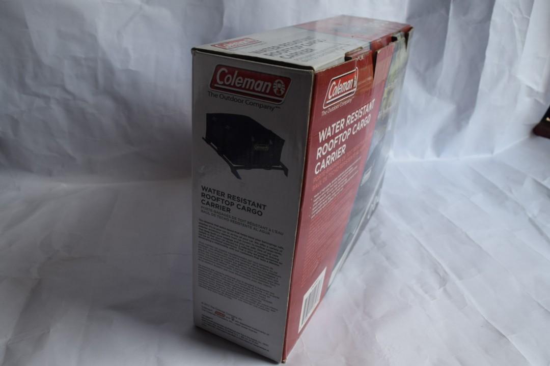 Coleman water resistant shop rooftop cargo carrier