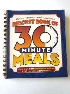 Cookbook 30 minute meals