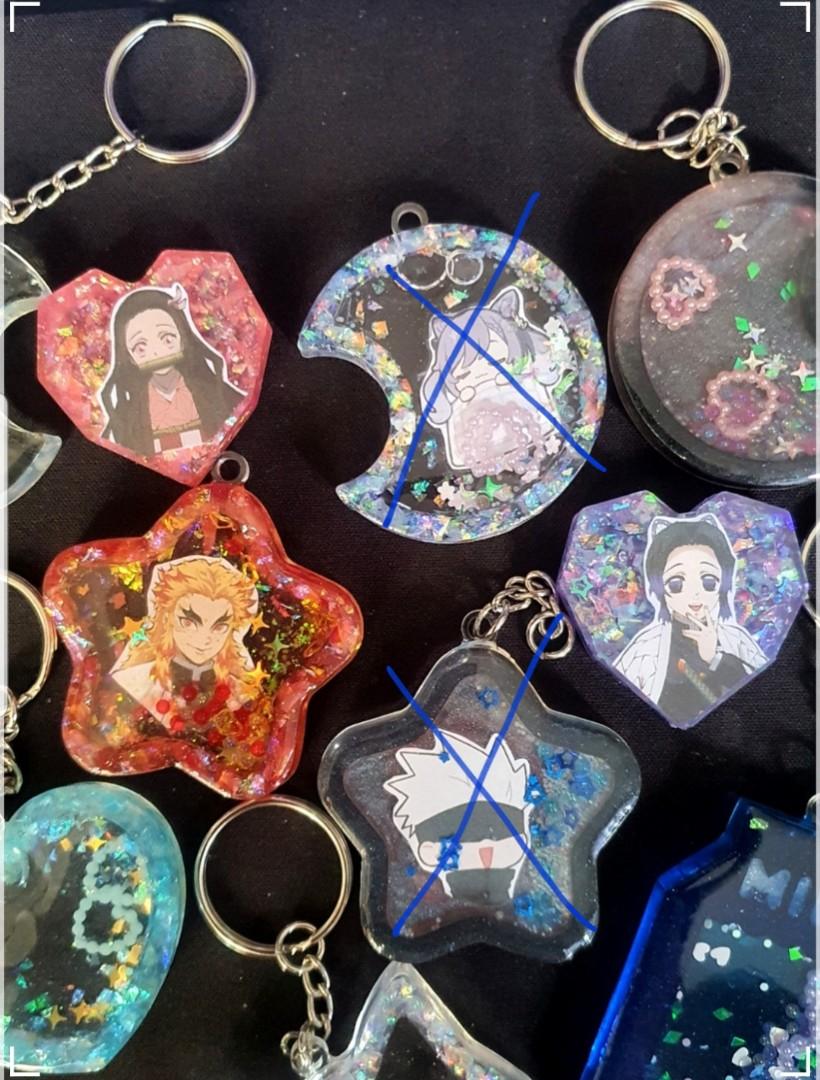 Custom Anime Resin Charms Keychains | Unique Manga Anime Gifts Game Genshin  Impact, Hobbies & Toys, Stationery & Craft, Stationery & School Supplies on  Carousell