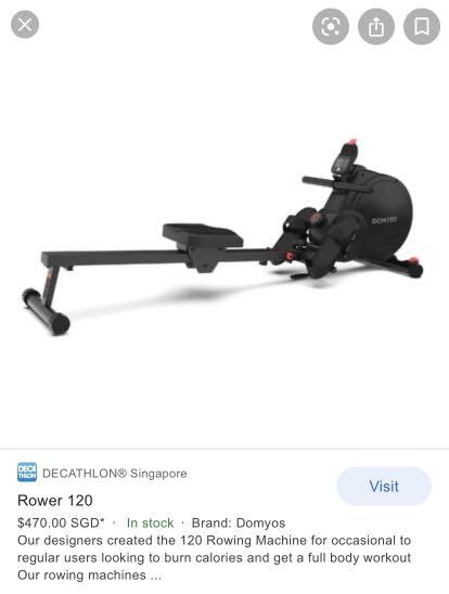 decathlon rowing machine