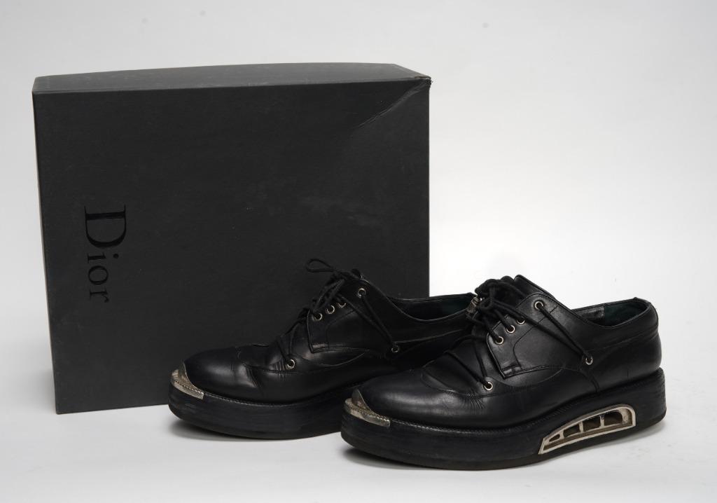 Dior metal toe derby hotsell