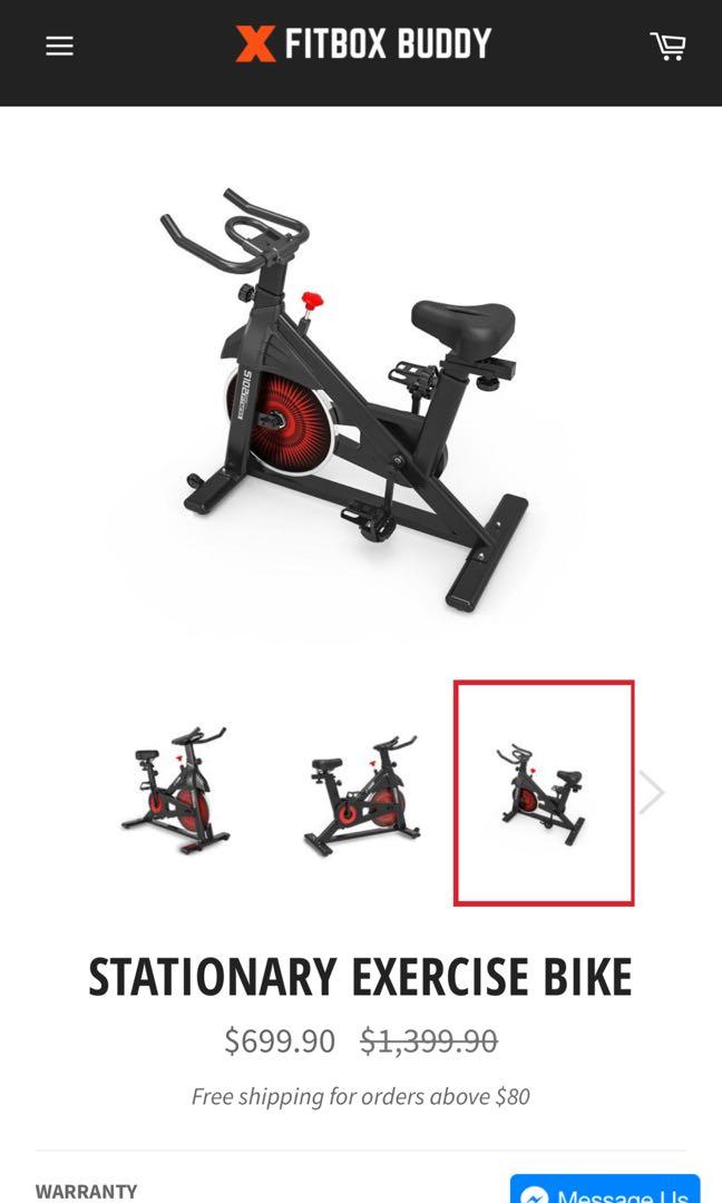 Fitbox discount exercise bike