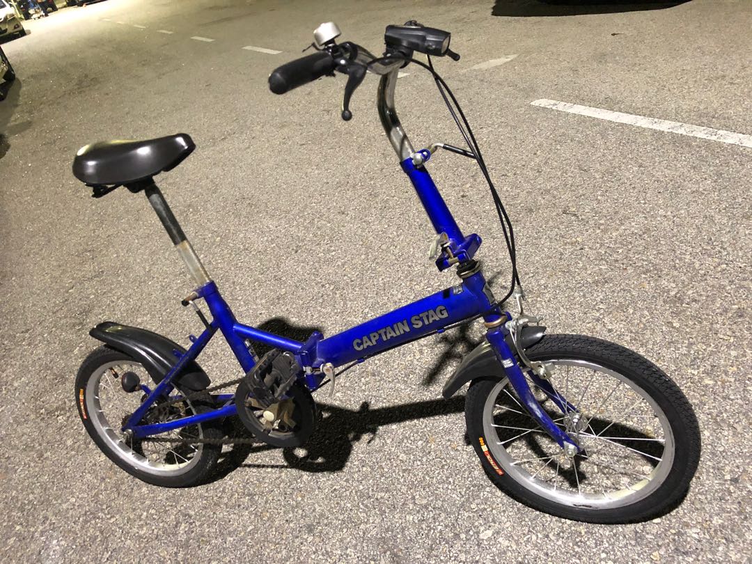 Folding Bike Japan Captain Stag Sports Equipment Bicycles