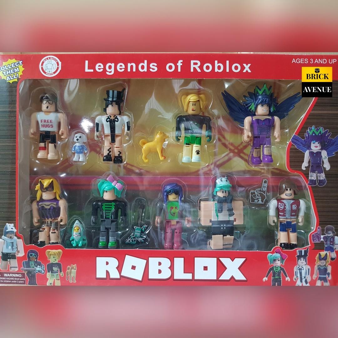For Sale Roblox Toy 9 Characters Included Brand New Hobbies Toys Toys Games On Carousell - roblox toys at mcdonalds