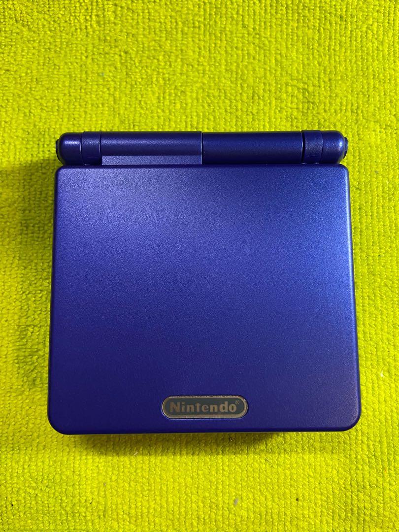 Gba Sp 美品ips V2 高亮任天堂nintendo Gameboy Advance Sp 藍色送usb充電線 4 遊戲機 遊戲機器材 Carousell