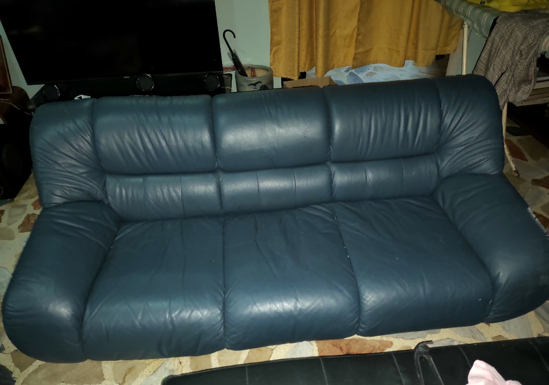 German shop leather sofa
