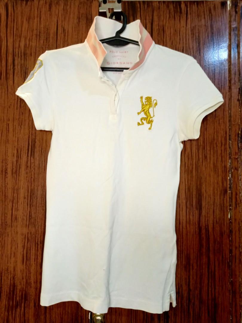 Giordano polo deals shirt womens