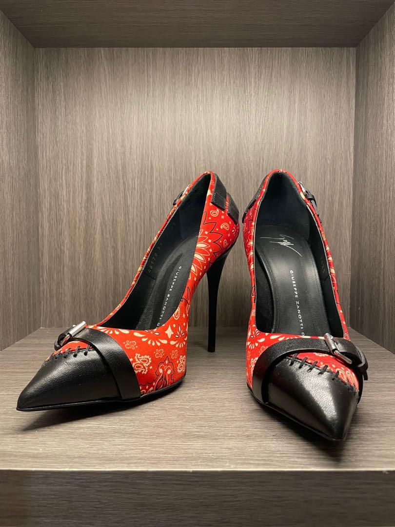 Giuseppe Zanotti heels red black