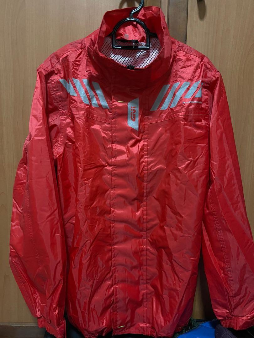 GIVI Raincoat RRS04 Red Motorcycles Motorcycle Apparel on Carousell