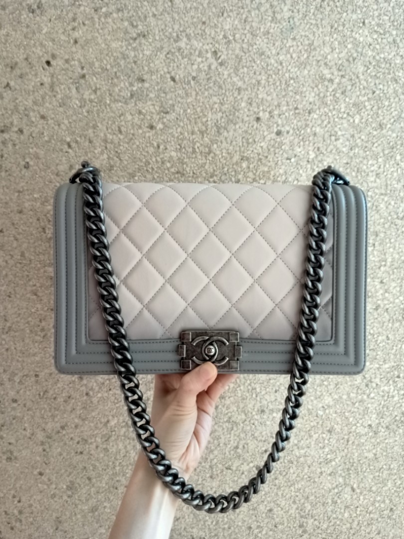 Chanel ombre sale boy bag