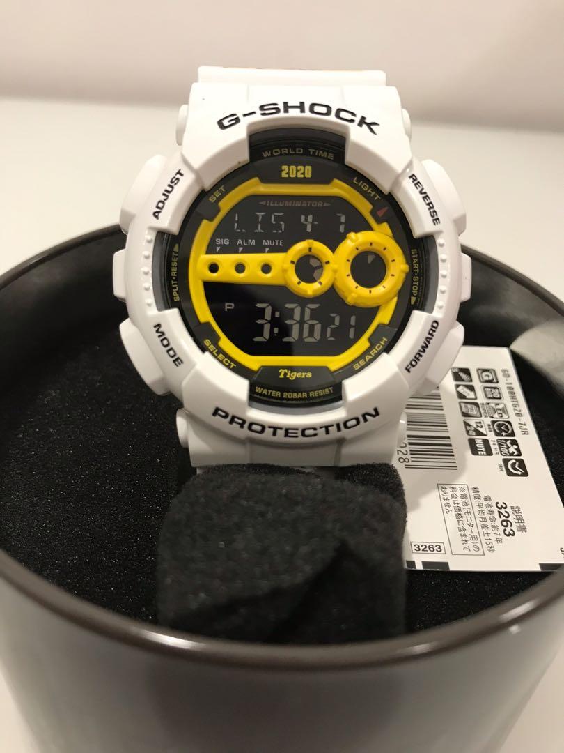 G-Shock Hanshin Tiger 2020 (GD-100HTG20-7JR)