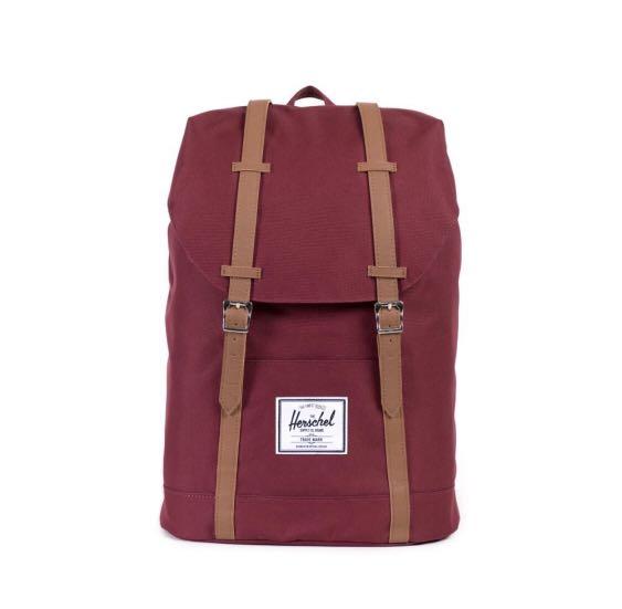 Herschel retreat bordeaux discount