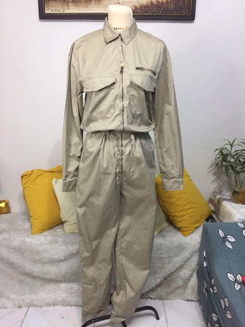 Cargo jumpsuit h&m deals