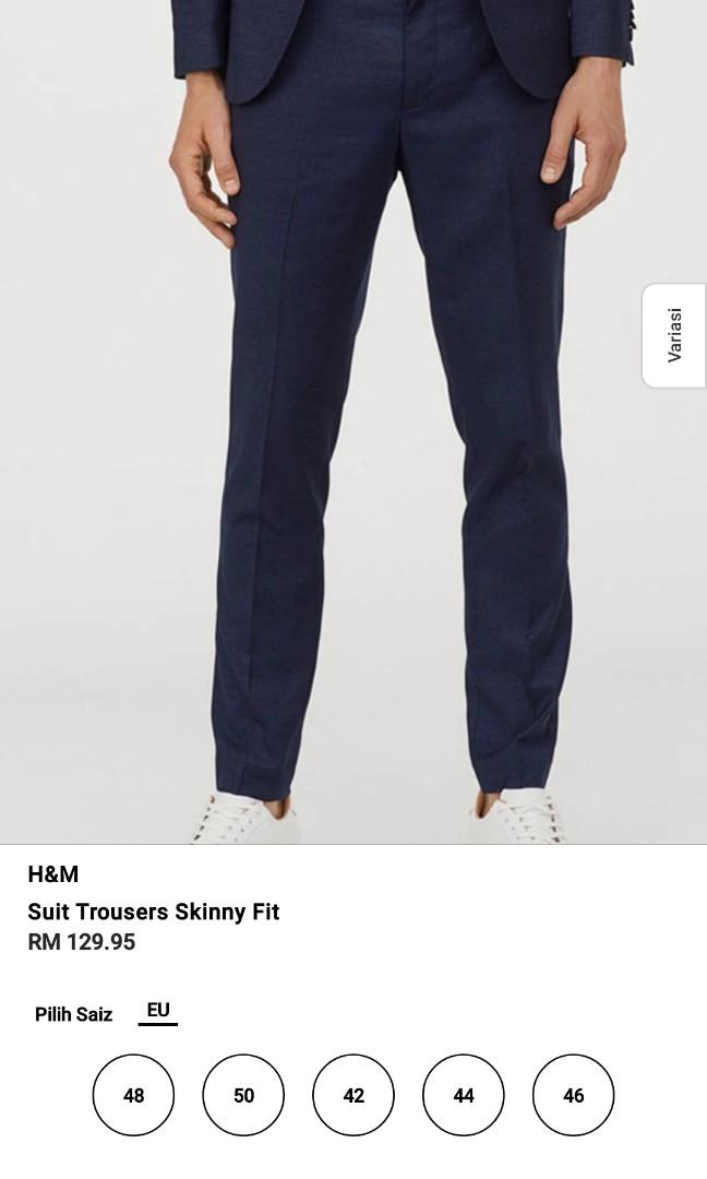 H and m suit trousers new arrivals