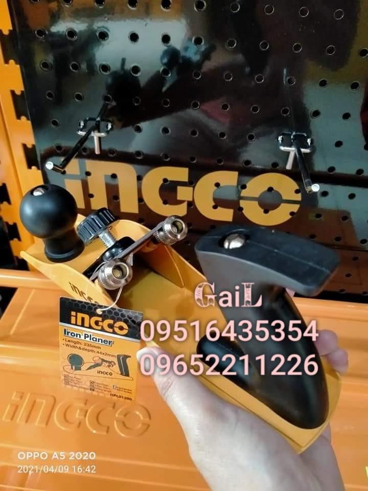 INGCO Iron Wood Planer / Katam (Category: Construction Tools & Equipment) located in Caloocan City. Submitted by abieghail (Listing ID 1080515686, Image 1). Description: INGCO Iron Wood Planer (Katam) Price - P 550.00 Model: HPL01300 Length: 235mm Width and Depth: 44x2mm Steel: Q195 Heavy duty Ready to use Meet-up @Nearby area / Delivery Nationwide! Via Lalamove within Metro Mla. Or LBC Outside Metro Mla. TO GOD BE THE GLORY!.