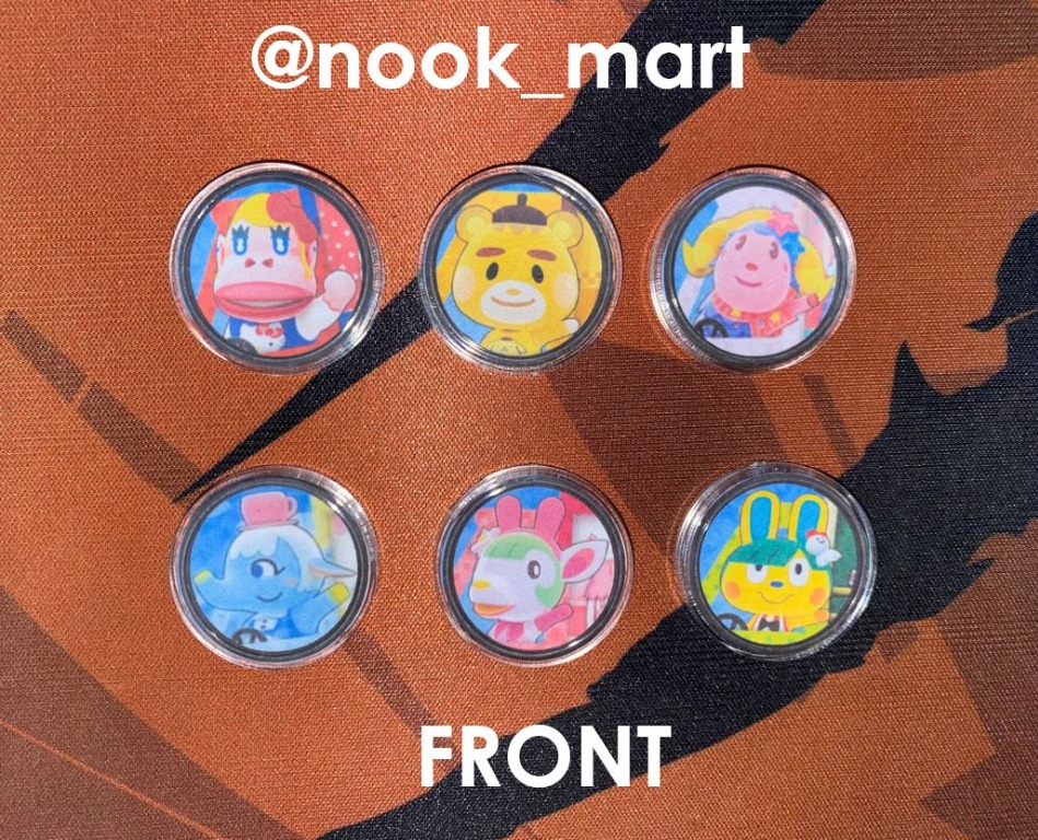 (InStock) Animal Crossing Sanrio Villager Amiibo Coin Card {2 each